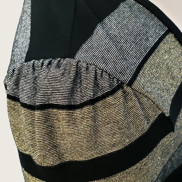 Three Dots Metallic Dress NWOT - Picture 7 of 9